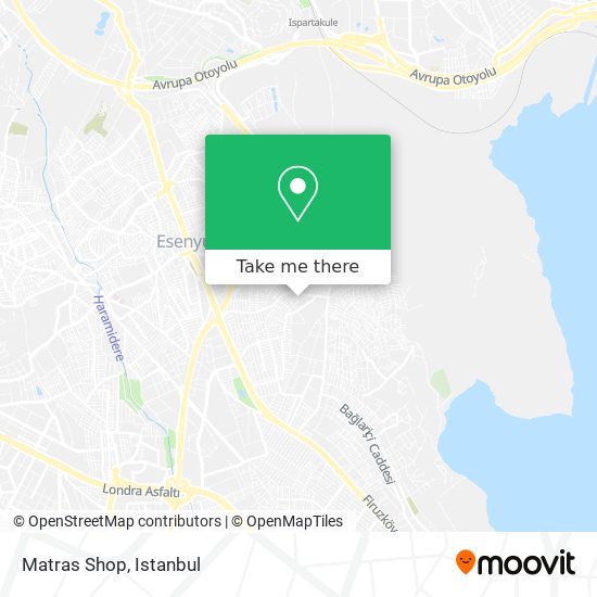 Matras Shop map