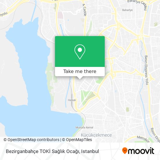 Bezirganbahçe TOKİ Sağlık Ocağı map