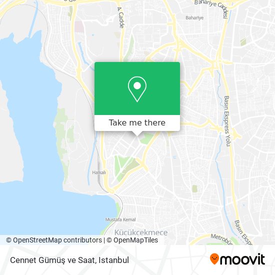 Cennet Gümüş ve Saat map