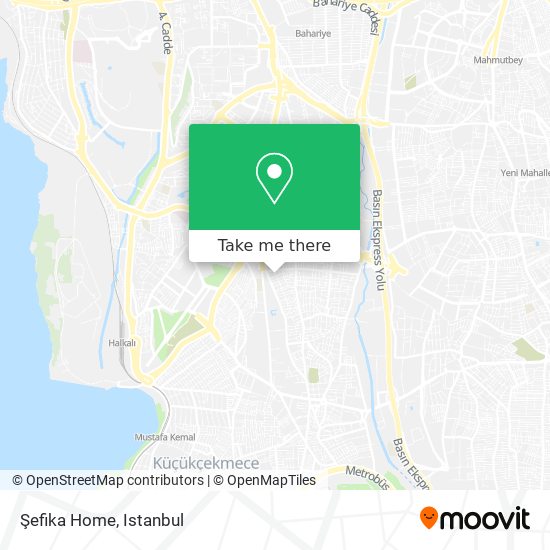 Şefika Home map
