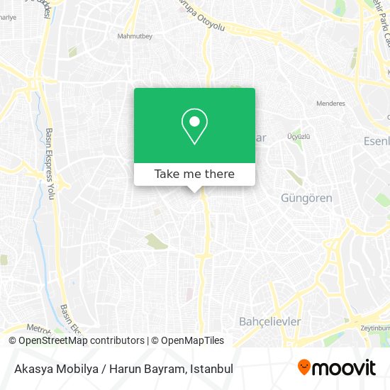 Akasya Mobilya / Harun Bayram map