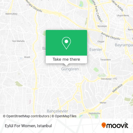 Eylül For Women map