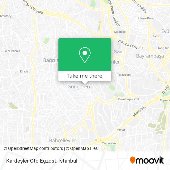 Kardeşler Oto Egzost map