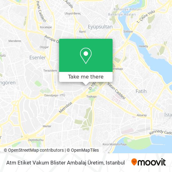 Atm Etiket Vakum Blister Ambalaj Üretim map