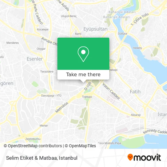 Selim Etiket & Matbaa map