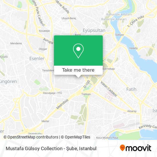 Mustafa Gülsoy Collection - Şube map