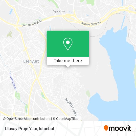 Ulusay Proje Yapı map