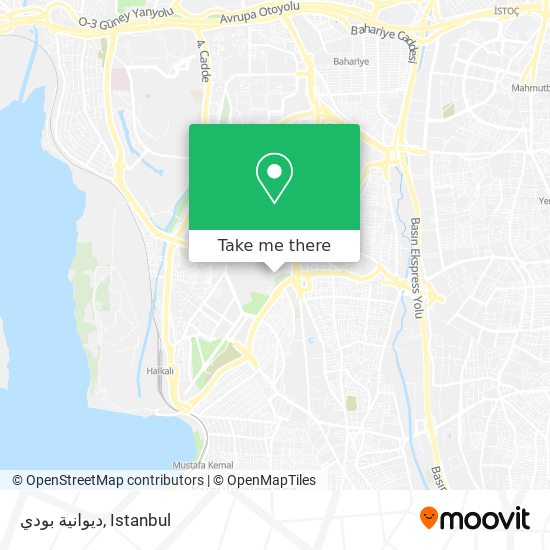 ديوانية بودي map