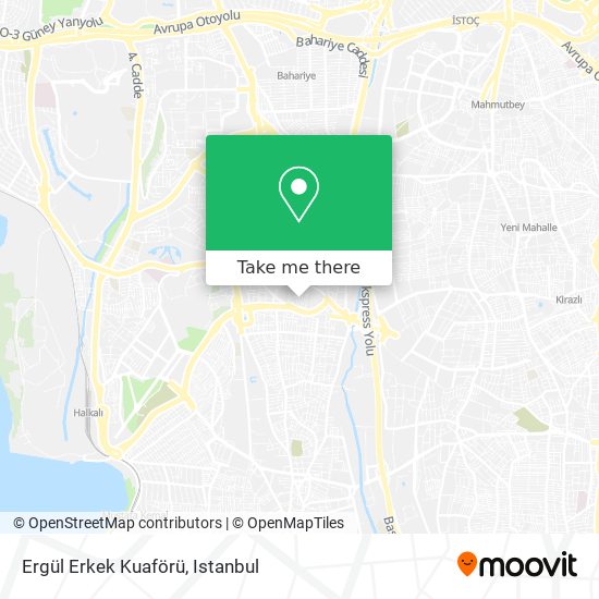 Ergül Erkek Kuaförü map