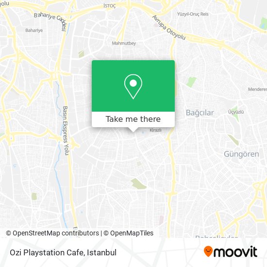 Ozi Playstation Cafe map