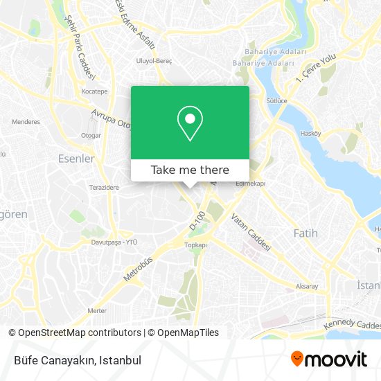Büfe Canayakın map
