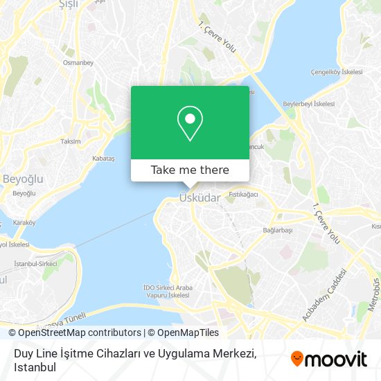 Duy Line İşitme Cihazları ve Uygulama Merkezi map