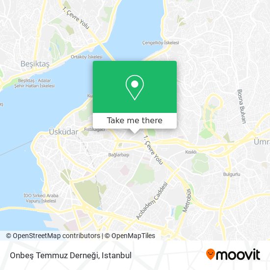 Onbeş Temmuz Derneği map