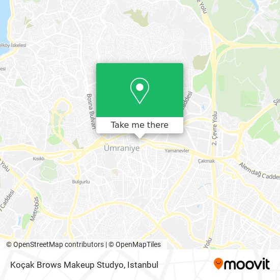 Koçak Brows Makeup Studyo map