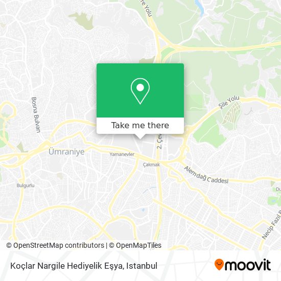 Koçlar Nargile Hediyelik Eşya map