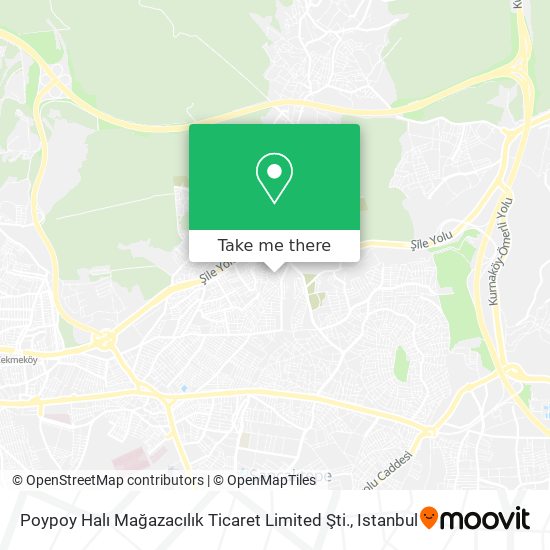 Poypoy Halı Mağazacılık Ticaret Limited Şti. map