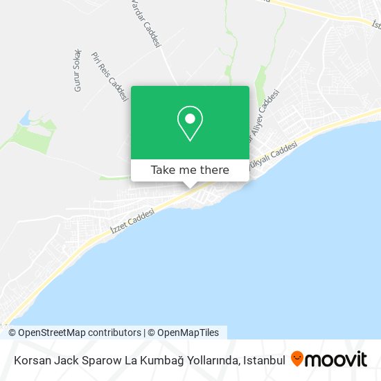 Korsan Jack Sparow La Kumbağ Yollarında map