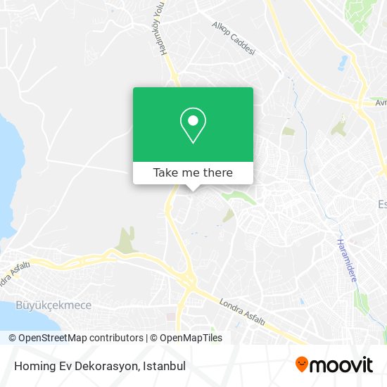 Homing Ev Dekorasyon map