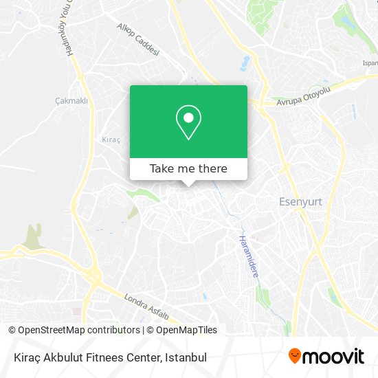 Kiraç Akbulut Fitnees Center map