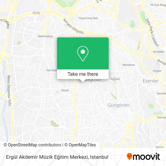 Ergül Akdemir Müzik Eğitim Merkezi map