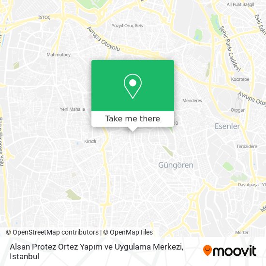 Alsan Protez Ortez Yapım ve Uygulama Merkezi map