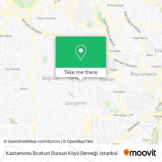 Kastamonu Bozkurt Dursun Köyü Derneği map