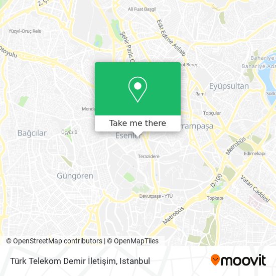 Türk Telekom Demir İletişim map