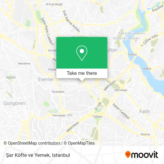 Şar Köfte ve Yemek map