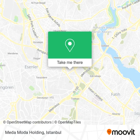 Meda Moda Holding map