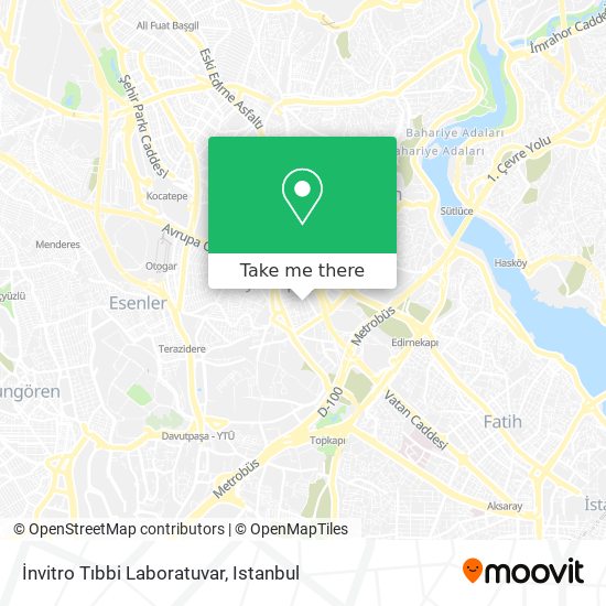 İnvitro Tıbbi Laboratuvar map