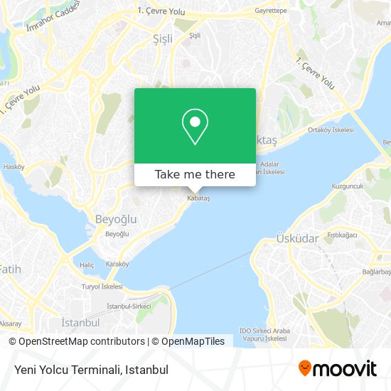 Yeni Yolcu Terminali map