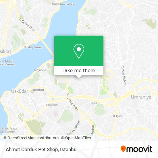 Ahmet Corduk Pet Shop map