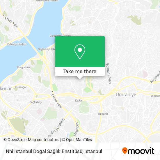 Nhi İstanbul Doğal Sağlık Enstitüsü map