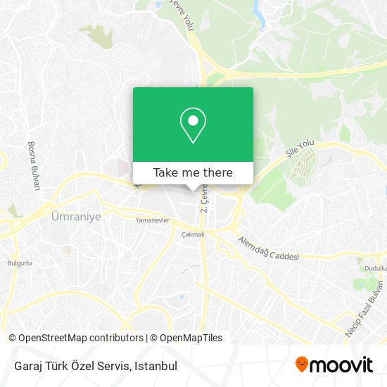 Garaj Türk Özel Servis map