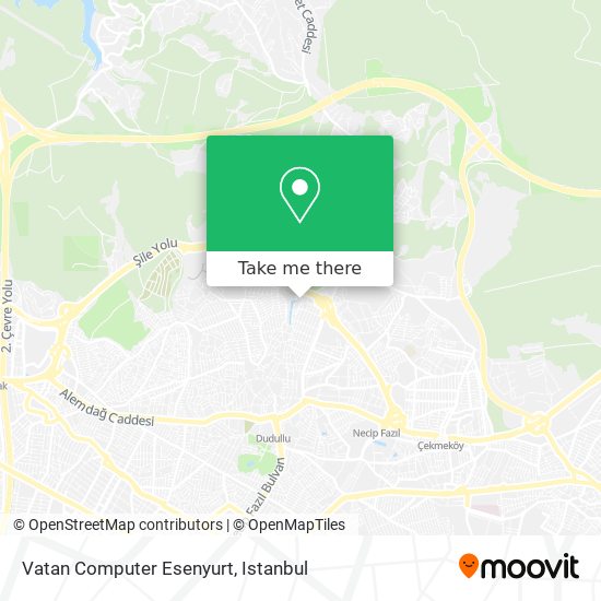 Vatan Computer Esenyurt map