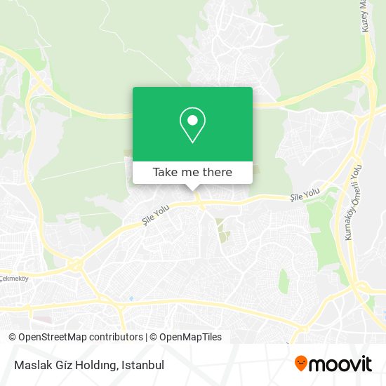 Maslak Gíz Holdıng map