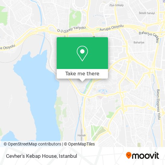 Cevher's Kebap House map