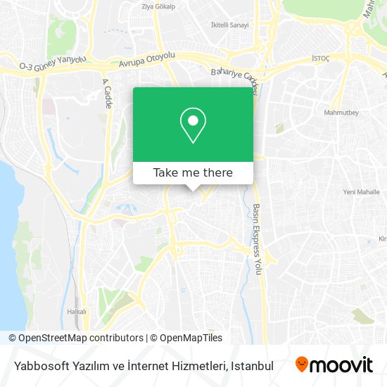 Yabbosoft Yazılım ve İnternet Hizmetleri map