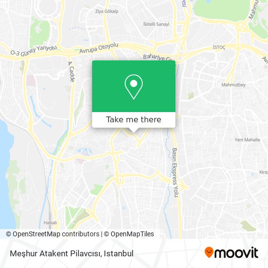Meşhur Atakent Pilavcısı map