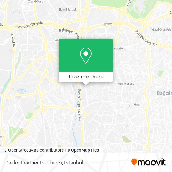 Celko Leather Products map