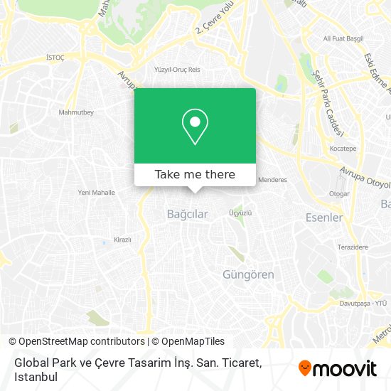 Global Park ve Çevre Tasarim İnş. San. Ticaret map