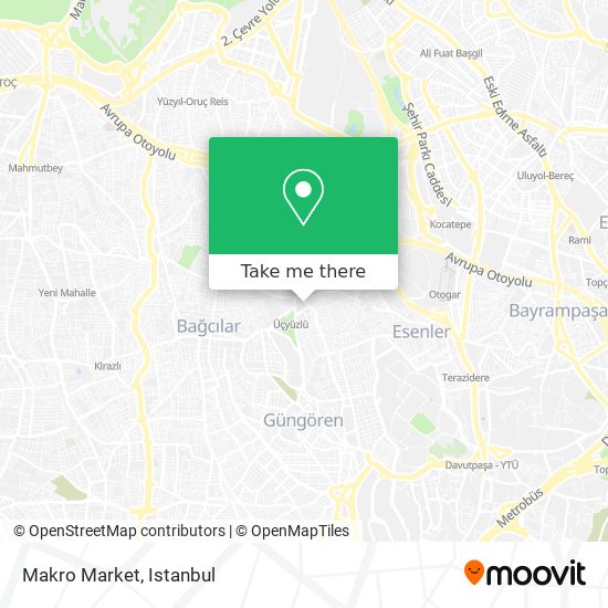 Makro Market map