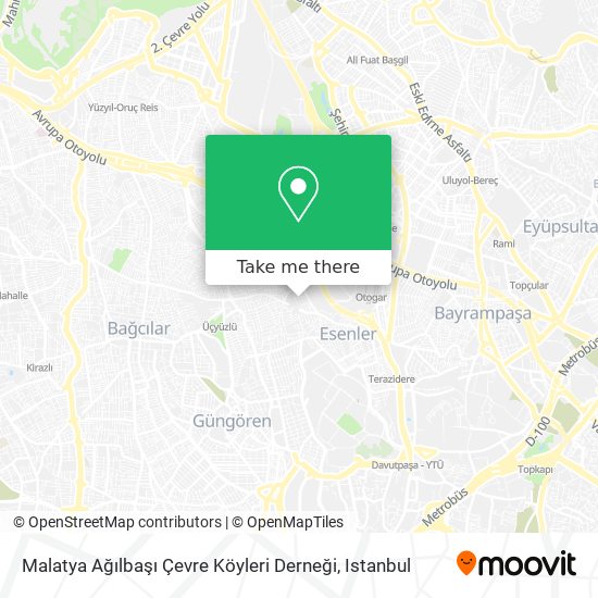 Malatya Ağılbaşı Çevre Köyleri Derneği map