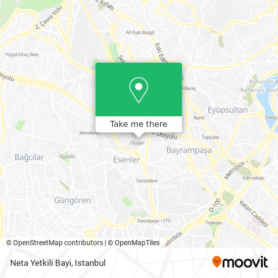Neta Yetkili Bayi map