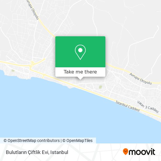 Bulutların Çiftlik Evi map