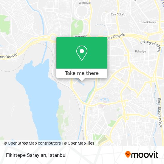 Fikirtepe Sarayları map