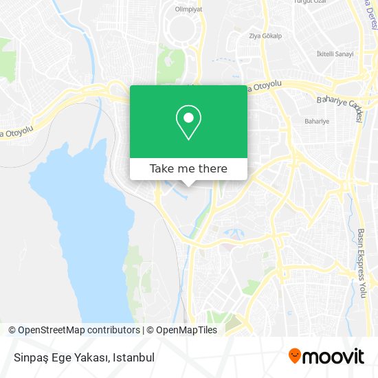 Sinpaş Ege Yakası map