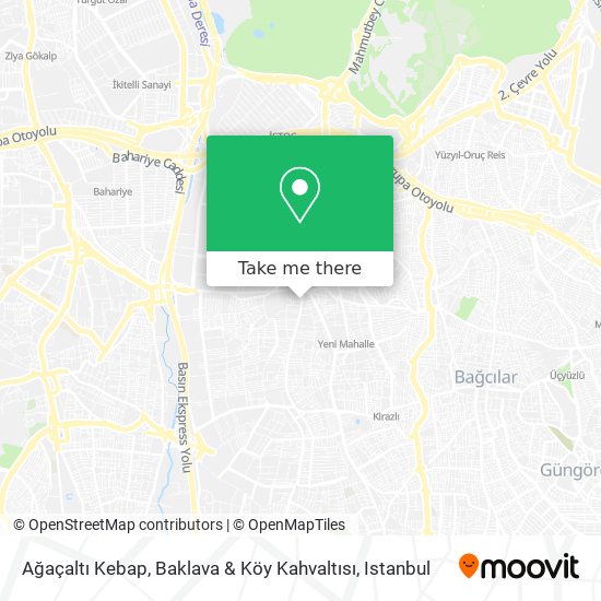 Ağaçaltı Kebap, Baklava & Köy Kahvaltısı map