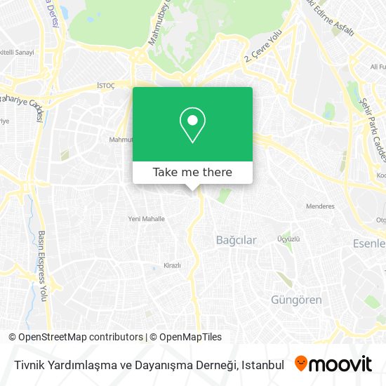 Tivnik Yardımlaşma ve Dayanışma Derneği map