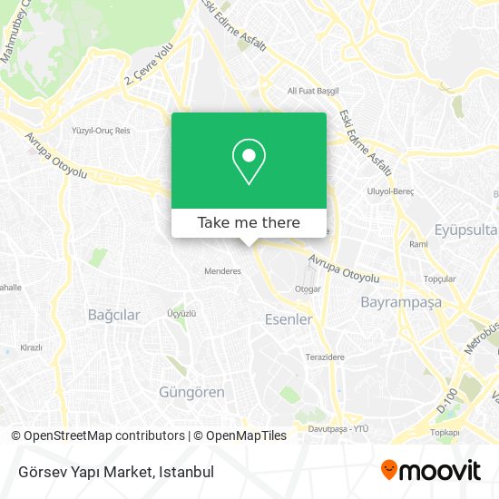 Görsev Yapı Market map